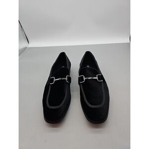 Steve Madden Laight Black Velvet Venetian Loafer Men's Size 8 NEW Formal